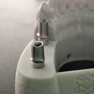 3d Printer Hybride Zirkonia Kronen En Brug Tandheelkundige Implantaat Met Titanium <span class=keywords><strong>Abutment</strong></span> - Product Image 4