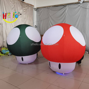 Festa di fornitura vivido colorato gigante fungo gonfiabile con luci a Led per attività a tema <span class=keywords><strong>Alice</strong></span> nel paese delle meraviglie - Product Image 6