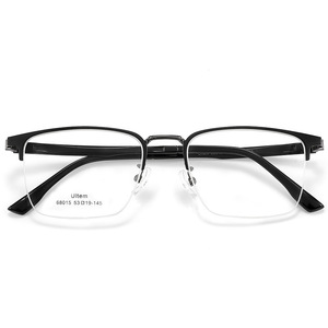 Gafas de Sol Cuadradas Mioiu 68015 para Hombre, Lentes de PC Anti-UV, Armazón de Acero y Plástico - Product Image 3