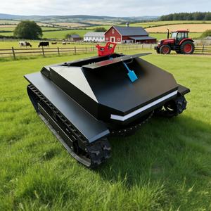 360 graden draaibare draagbare onkruidtrimmer op afstand bestuurbare benzine aangedreven grasmaaier voor tuinen, boomgaarden en landschapsarchitectuur - Product Image 5