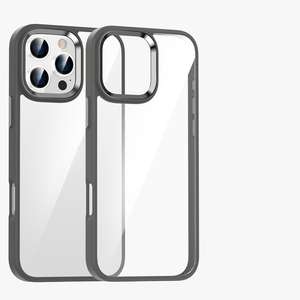 Funda para iPhone 17 Pro Max, diseño Golden Shield Eagle Eye, marco transparente de metal para la lente, funda completa anticaídas. - Product Image 3