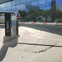 Palang Otomatis Gerbang Jalan DC Brushless, Penghalang Lalu Lintas Pengaman, Palang Kendaraan Otomatis untuk Sistem Parkir Komunitas