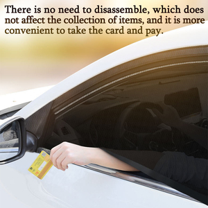 Ventana de pantalla a prueba de mosquitos para coches, cortina de aislamiento térmico universal, visera solar de coche - Product Image 3