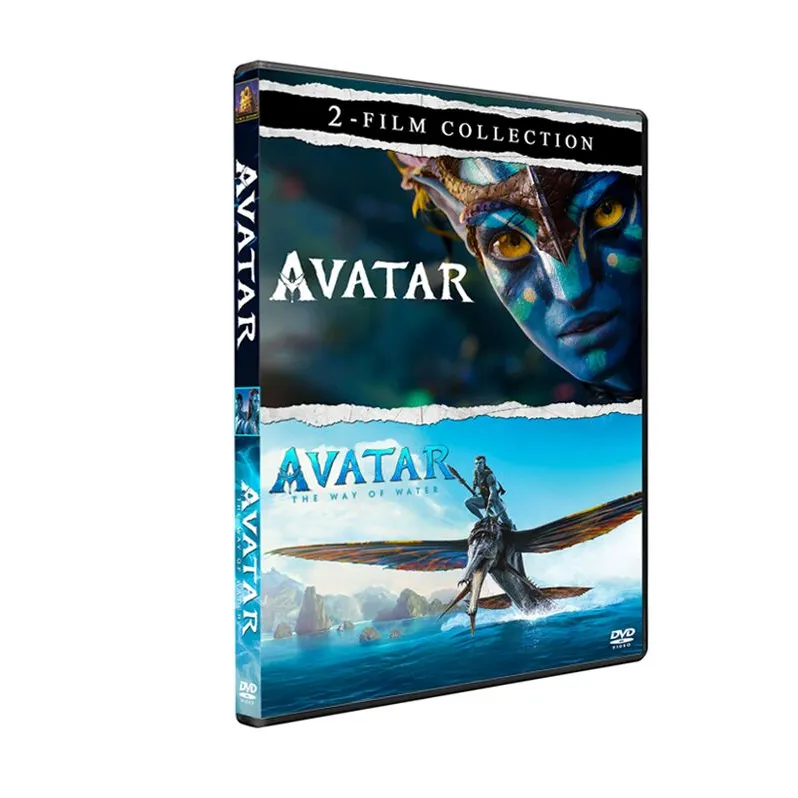 Avatar 2 películas collectioLatest DVD Películas 2 Discos Fábrica Venta al por mayor DVD Películas Serie de TV Dibujos animados CD Blue Ray Envío gratis