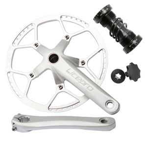 103BCD 싱글 디스크 MTB 자전거 크랭크 스프로킷 BB 53T/56T/58T 자전거 크랭크셋 및 <span class=keywords><strong>BMX</strong></span> 및 도로 자전거용 체인휠 - Product Image 6