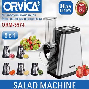 ORVICA Coupe-légumes électrique multifonctionnel transfrontalier entièrement automatique, hachoir, trancheuse, pour la cuisine, modèle Sala - Product Image 4