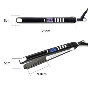 Profession eller 2-in-1-Titan-Haarglätter und Locken wickler 470F PTC LCD-Flacheisen mit schneller Heizung für den Salon Verwenden Sie Haarstyling-Werkzeuge - Product Image 6