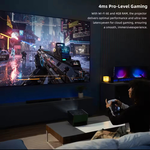 Awol Valerion Pro 2 Chiếu 3000 ANSI Ba Tia Laser Beamer Tầm Nhìn Thạc Sĩ Google Tv4K Chiếu Cho Rạp Chiếu Phim Gia Đình 4K Chiếu - Product Image 2