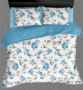 ชุดเครื่องนอน4ชิ้นผ้าปูเตียงไมโครไฟเบอร์พิมพ์ลายพร้อมผ้าปูที่นอนและปลอกหมอนนุ่มทุกฤดูกาล - Product Image 3