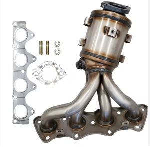 เครื่องฟอกไอเสียเชิงเร่งปฏิกิริยาสามทางแบบ Euro6 Euro4 Euro5พร้อมสารตั้งต้นคาเมริคสำหรับ1.6L สำเนียงฮุนได - Product Image 1