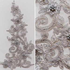 Thân Thiện Với Môi Siêu Nhấp Nháy Sequin Đính Cườm Hoa 40*14Cm Cho Buổi Tối Ăn Mặc Quần Áo Trang Trí Lưới Mô Hình Động Vật - Product Image 1