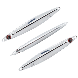 JIGGINGSOUL OEM 306 Metal Cast Jig Señuelo Aleación de Zinc 15g-100g Cromado para pesca de agua dulce <span class=keywords><strong>en</strong></span> ríos - Product Image 6