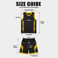 Seragam Basket Polos Pola Heksagonal Kustom, Seragam Olahraga untuk Liga Basket Logo Tim Kustom Pesanan Grosir