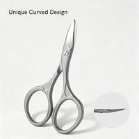 Coupe-ongles professionnels en acier inoxydable, ciseaux à sourcils et outils de manucure de beauté, personnalisation OEM