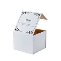 Empaque de Papel Magnético Personalizado de Lujo, Diseño de Marca OEM, Empaque Rígido de Cartón Magnético Personalizado