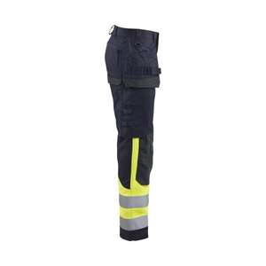 BLAKLADER - 148915128933C46 Pantalon inhérent Multinorm Bleu marine/jaune-VÊTEMENTS DE TRAVAIL RÉSISTANTS À LA FLAMME EAN 7330509627327 - Product Image 5