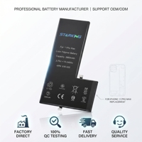 Batterie Li-ion polymère de remplacement pour 7/8/Plus/XR/XS Max/11promax/12/13 - Qualité supérieure, approuvée CE/FCC, OEM/ODM en stock