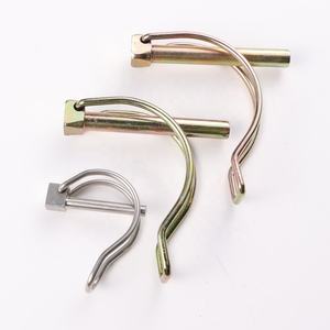 Wxsyn 6 מ "מ 8 מ מ מ פלדה מגולוון הצמד גיץ סיכה בטיחות מנעול o צורה חוט מנעול עגול סיכה - Product Image 5