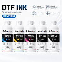 Encre textile DTF, formule anti-colmatage pour impression personnalisée sur t-shirts et vêtements, impression en poudre à effet film doux au toucher