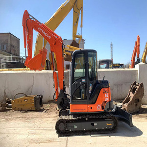 Mini-excavatrice sur chenilles Hitachi ZX65USB ZX60 ZX50 ZX55 ZX120 ZX200, excavatrice compacte avec moteur et boîte de vitesses d'origine japonaise - Product Image 1