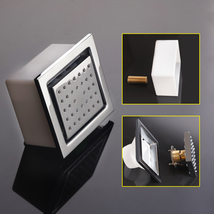 500X1000 Mm Phòng Tắm Sang Trọng Lượng Mưa Lớn Đầu Vòi Hoa Sen Massage Máy Bay Phản Lực Cơ Thể 4 Inch Tĩnh Nhiệt 4 Cách Trộn + Vòi Gấp - Product Image 6