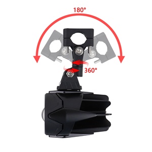 Aggiornamento luci ausiliarie fendinebbia moto 40W 6000K per <span class=keywords><strong>BMW</strong></span> R1200GS F800GS F700GS F650 <span class=keywords><strong>K1600</strong></span> - Product Image 5