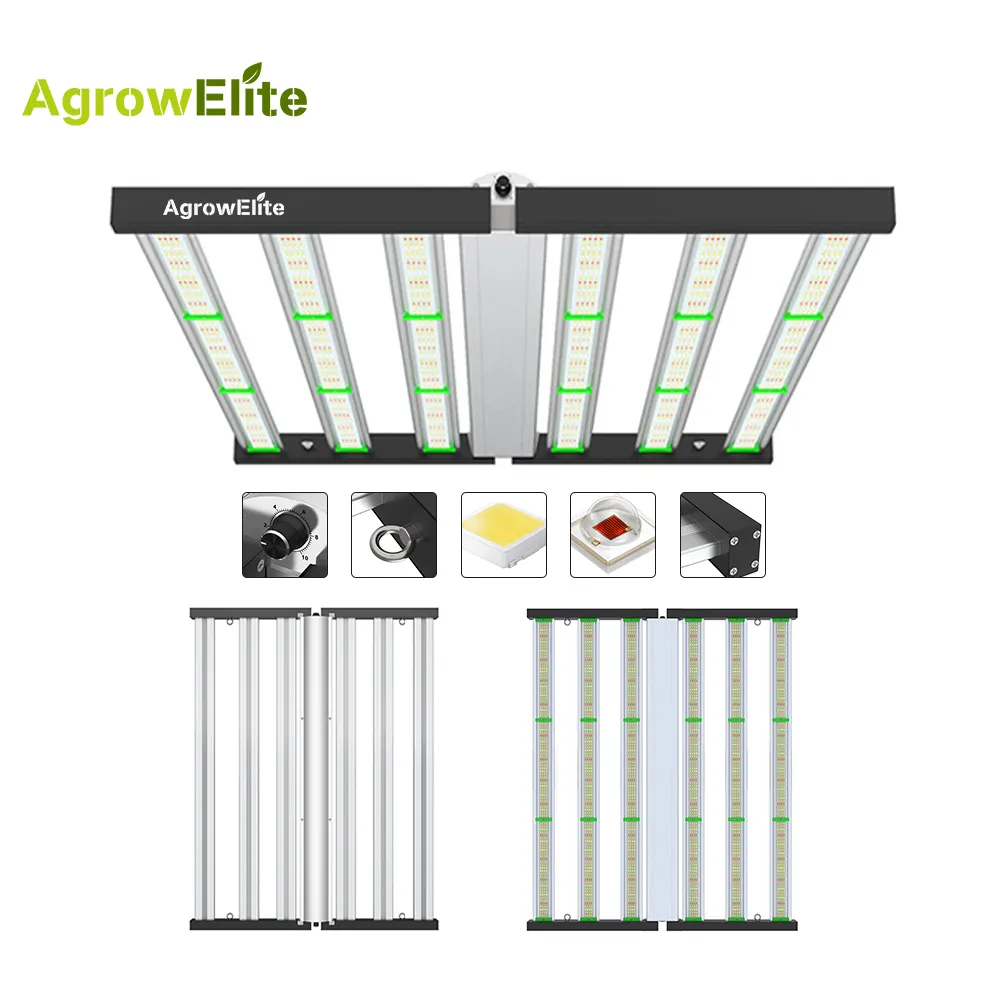 最高のメーカーフルスペクトル720w1000wLm301調光可能な商用LED屋内植物成長ライト