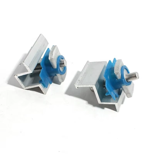 Solar Mid Mounting <b>Clamp</b> Solar Mounting End <b>Clamp</b> for <b>C</b> Rail - Product Image 1