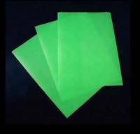 Papier photo phosphorescent 3-4 heures, papier d'impression lumineux pour enseignes créatives, affiches, présentoirs et travaux manuels