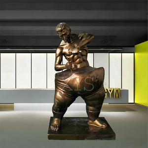 Statues de sculpteur sur mesure en bronze moulé en 3D grandeur nature sur le thème de la musique pour la fête nationale - Product Image 3