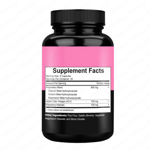 Complément Alimentaire pour Femmes en Capsules avec BHB ACV Cétones de Framboise <span class=keywords><strong>60</strong></span> Capsules - Product Image 2