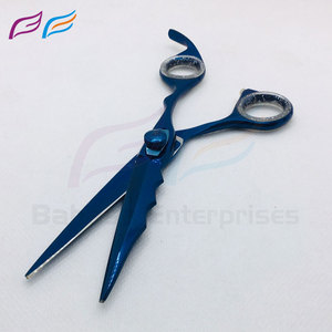 Ciseaux à cheveux Bule Plasma, ciseaux de barbier texturisants, ciseaux à effiler pour barbier, ciseaux de coupe de cheveux de qualité professionnelle, fabricant OEM - Product Image 5