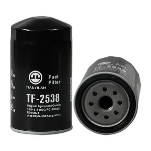 Filtro de combustible TF-2538, 1331311982010, 31945-84000, utilizado para excavadoras, montacargas, camiones, cargadores y otros equipos mecánicos