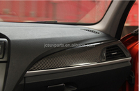 6 pièces/ensemble 1 série 2 garnitures de décoration intérieure de voiture en Fiber de carbone pour BMW F22 E82 E87