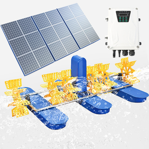 Oxygénateur solaire pour lacs à poissons, aérateur à roue à aubes solaire SSC4-96/1500, oxygénateur solaire SSC4-96/1500 - Product Image 1