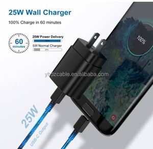Hot Selling <b>USB</b> <b>C</b> Super Fast Charge for Samsung Galaxy S22 S23 <b>Type</b> <b>c</b> Quick Charge Head 25W Cargador Tipo <b>c</b> Wall Charger - Product Image 5