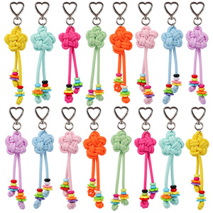 Correa Trenzada de Nylon con Cuentas de Colores, Accesorio Multifuncional para Colgar Bolsos, Venta al Por Mayor - Product Image 4