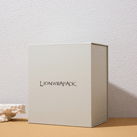 Boîte à parfum personnalisée de grande taille LionwrapacK |   Boîte cadeau en papier recyclable et durable avec fermeture magnétique