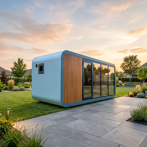 Casa Prefabricada Completa Tipo Cabaña Apple, Móvil y Popular, en Venta, Oficina Portátil Prefabricada de 20 y 40 Pies, Casa Contenedor para Exteriores - Product Image 2