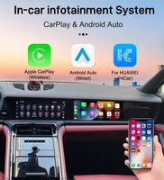 Pantalla Táctil Multimedia de 11'' para Coche Android, para Porsche Panamera 2024-2025, Entretenimiento para Copiloto, Reproductor Bluetooth