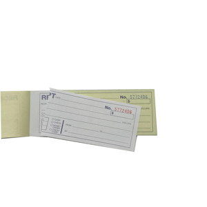Libreta <span class=keywords><strong>de</strong></span> Recibos <span class=keywords><strong>de</strong></span> Dinero y Alquiler, Libreta sin Carbón - Product Image 2