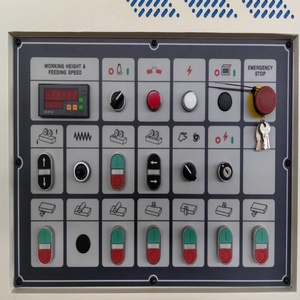 Machine à raboter le bois à grande vitesse universelle à 6 broches, robuste, quatre côtés, avec noyau PLC, puissance 84 kW, épaisseur 250 mm - Product Image 5