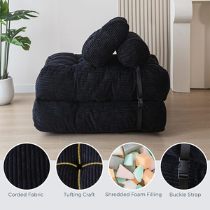 Surewalhome dày sàn đệm có thể gập lại sofa đệm không trượt khách nệm đệm ngủ ngồi pad cho nhà khách sạn - Product Image 4