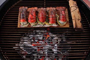 BBQ Premium Natural Western Red Cedar Wood Board Asar a la parrilla tablones para asar pescado Carne Salmón Mariscos Filetes Verduras - Product Image 2