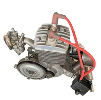 Kit moteur de vélo à essence DIY pour cyclomoteur, scooter, chopper, avec double bougie d'allumage, 100cc 80cc, 2 temps