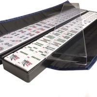 Tas Selempang Unisex Bahan Oxford Warna Solid Model Tiga-in-Satu untuk Fashion Jalanan Lintas Negara; Tas Tangan; Kotak Penyimpanan Mahjong; Mahjong