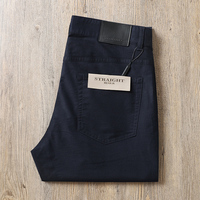 Pantalon homme en pur coton haut de gamme, fin, infroissable, pour affaires et loisirs, collection Printemps/Été 2026, vente en gros usine