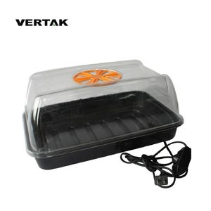 VERTAK 8W plateaux de <span class=keywords><strong>semis</strong></span> électriques avec couvercle serre chauffante rectangulaire à germination - Product Image 6