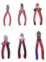 Pince coupante multifonctionnelle en acier au carbone de qualité industrielle, à dents crantées, pour électricien, personnalisable OEM, métrique 6 pouces