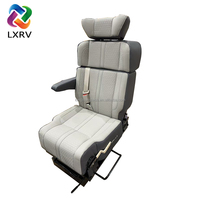 Siège-lit pour camping-car LXRV personnalisé, respirant, confortable, en cuir Nappa de luxe, imperméable, avec accoudoirs, Mercedes Benz Toano